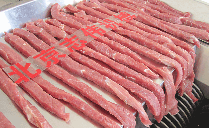 ZW-682大型切肉片、肉條機